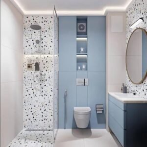 High-End Modern Bathroom Interior Concept