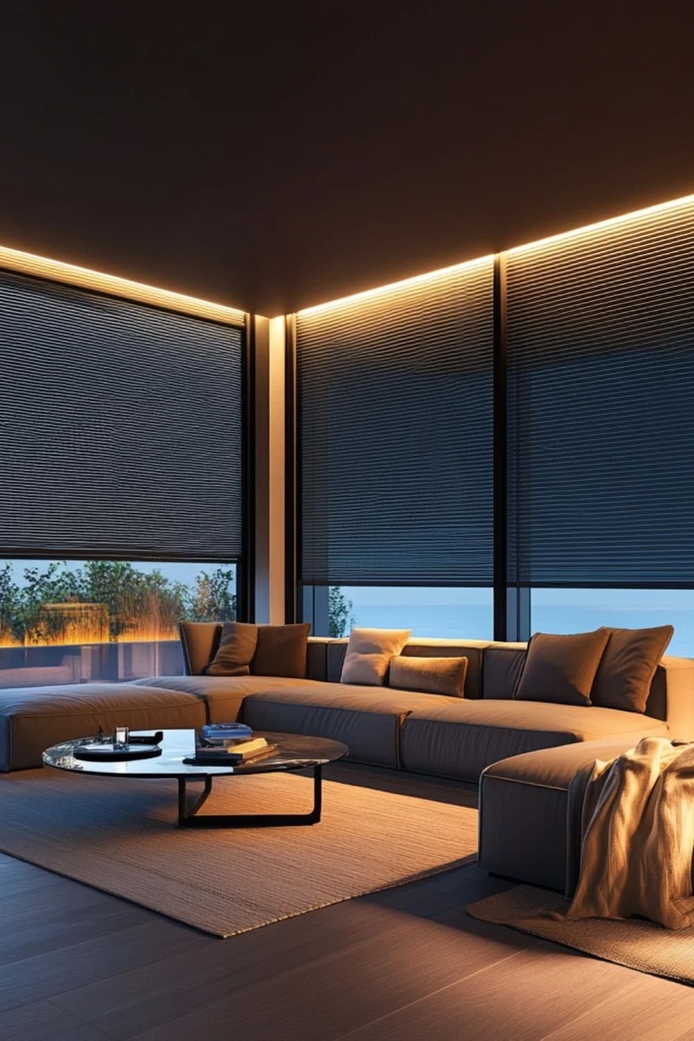 Modern Window Blinds – Sleek Minimal Interior Blinds